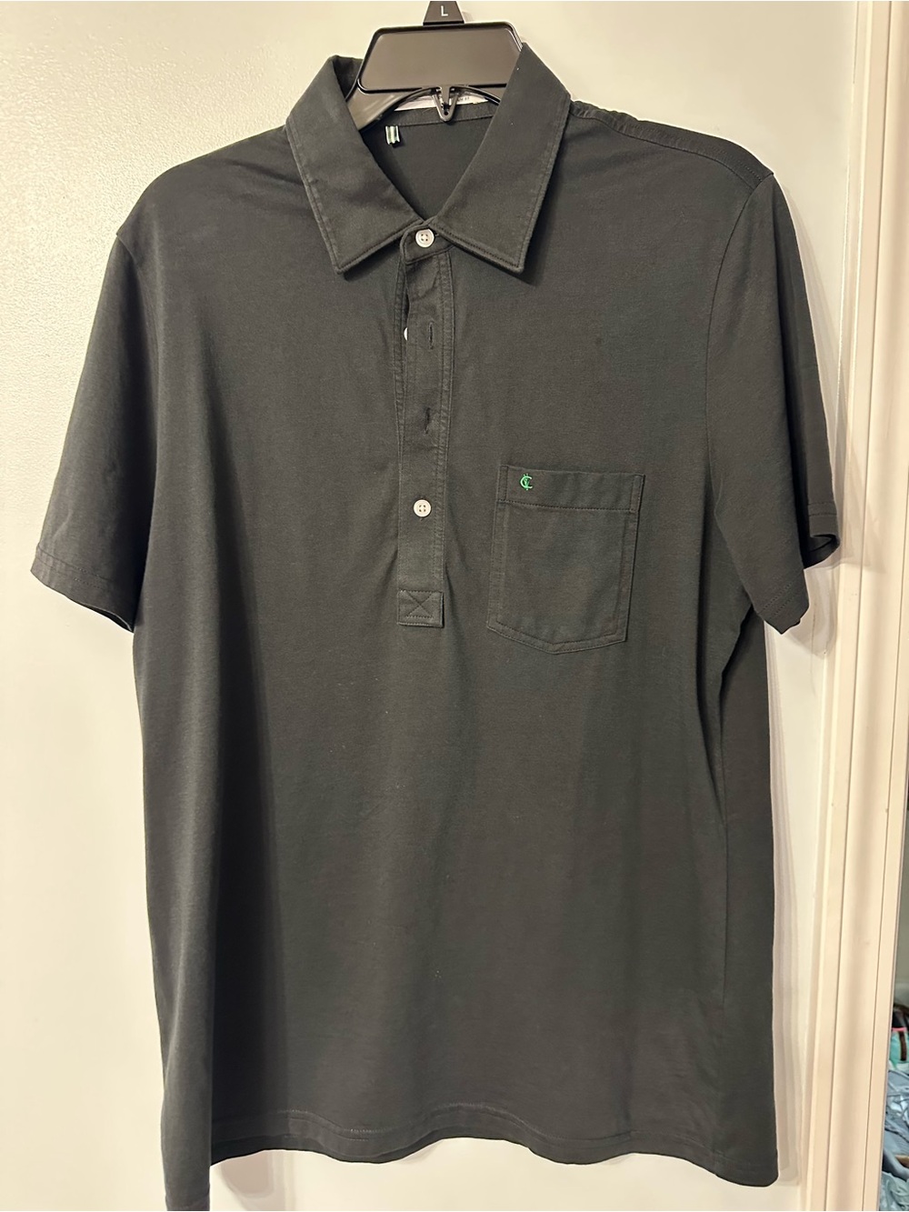 Criquet Polo Slim Fit - Black